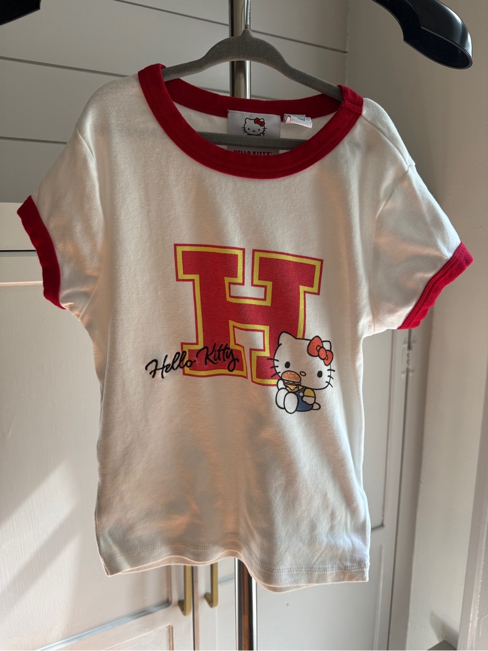 Hello Kitty x Forever 21 Ringer Graphic Tee